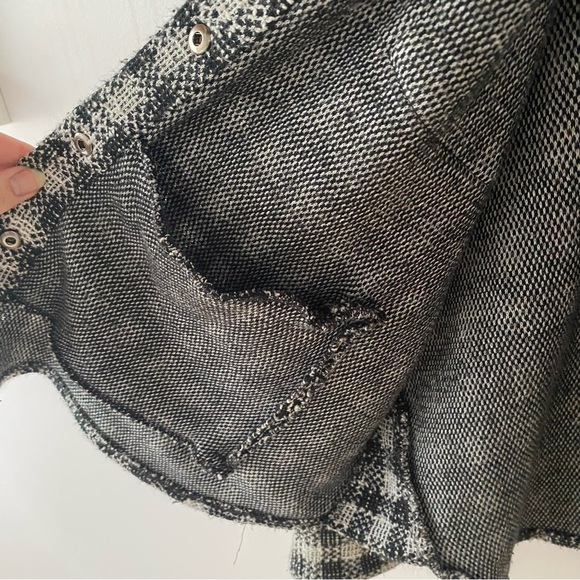 Mango Checkered Shirt, size small - Picture 3 of 6